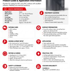Data Sheet - 2K PVC Paint