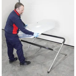 Alternative view of Panel Stand - Folding Trestle Bumper Stand