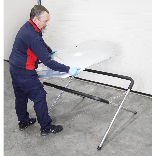 Panel Stand - Folding Trestle Bumper Stand - Image 2