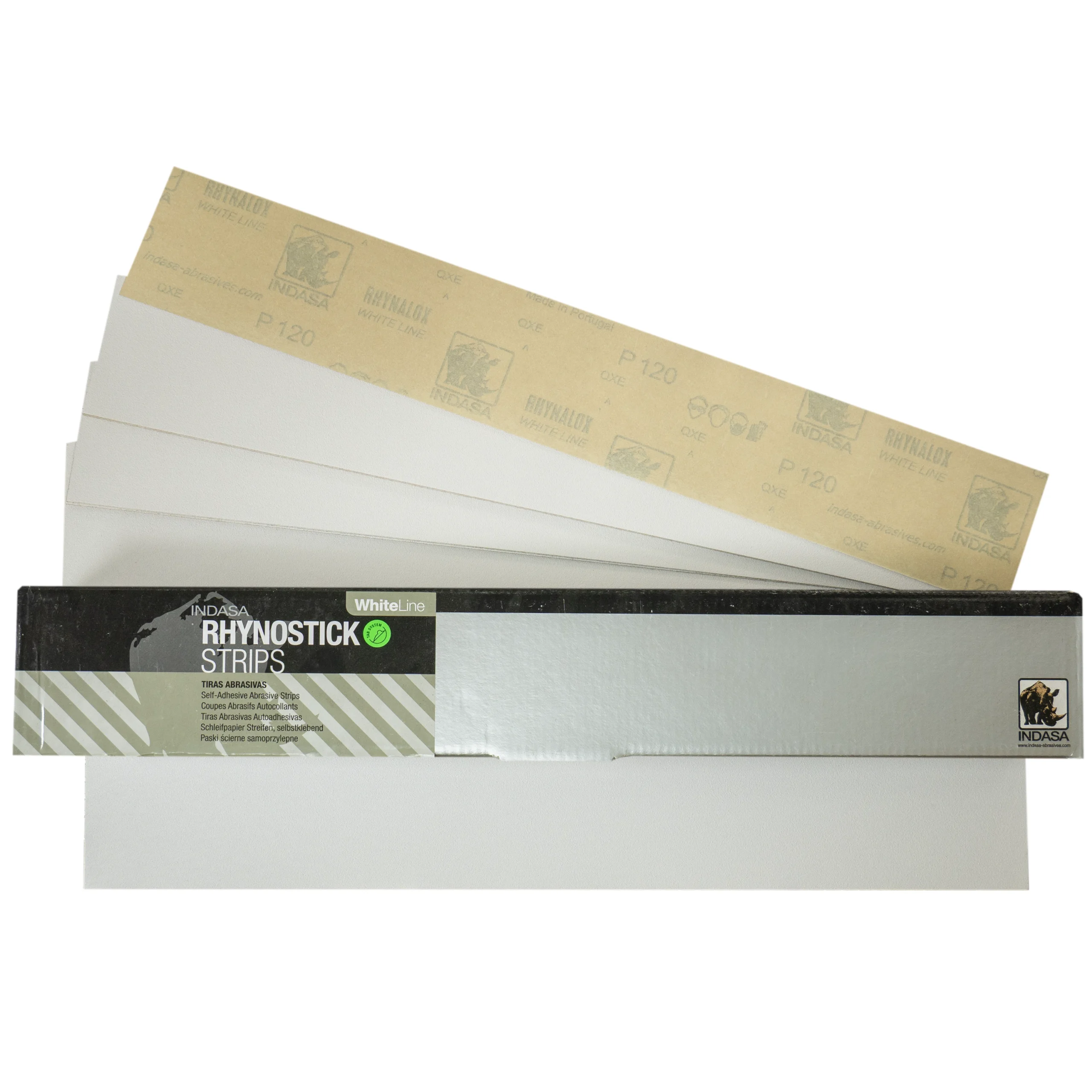 Indasa Rhynostick Strips 70x450mm White Line