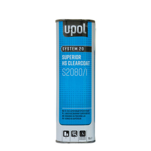 UPOL 2K HS Clear Lacquer 20:80 Kit 1.5Litre - Image 2