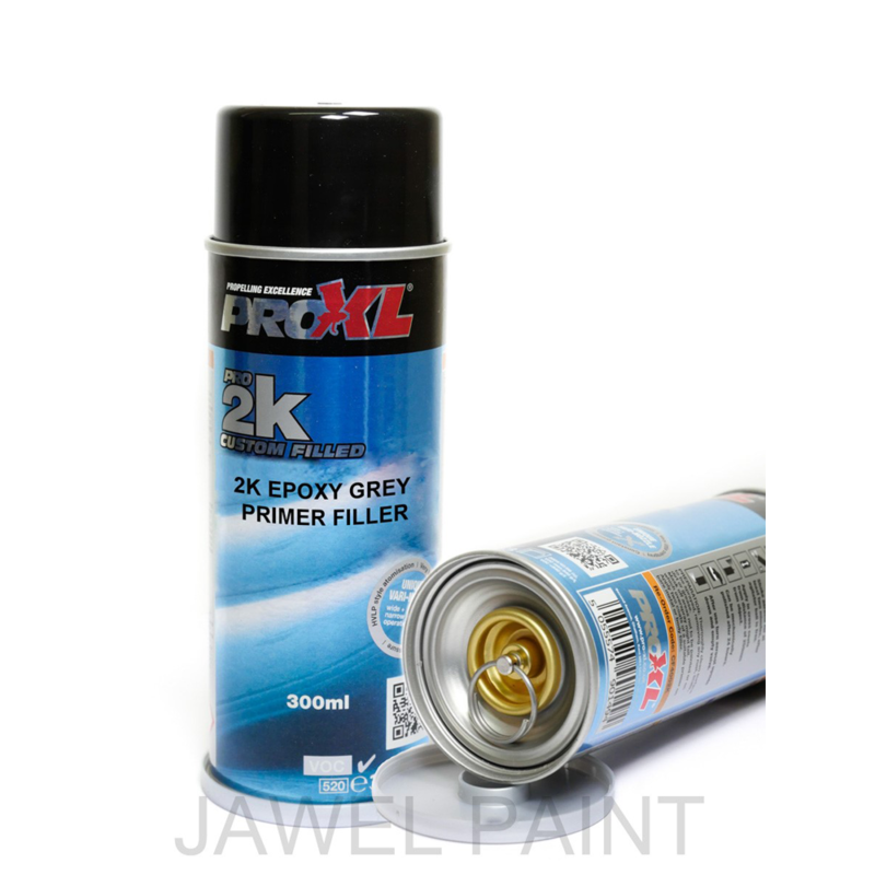 2K Epoxy Grey Primer Filler Aerosol 300ml Jawel Paints