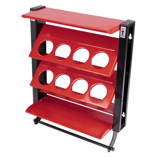 Aerosol Spray Can Storage Rack & Dispenser