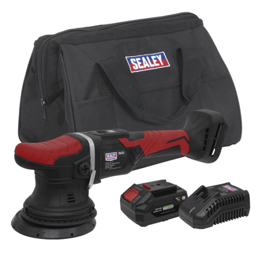 Sealey Battery Orbital Polisher Kit 125mm