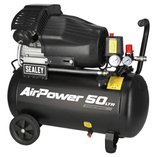 Sealey 50Litre 3HP Air Compressor Direct Drive - Image 2