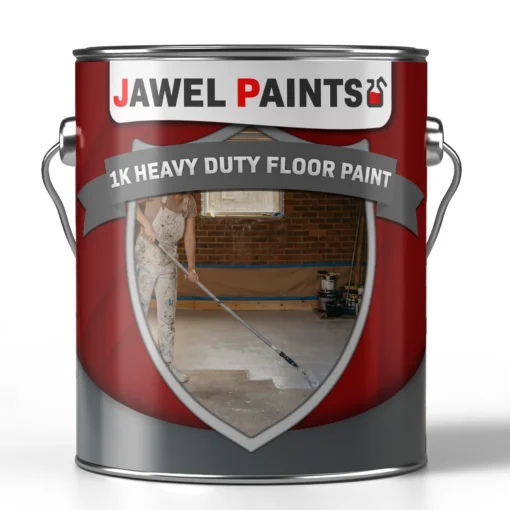 1K Heavy Duty Floor Paint - Suitable for Concrete