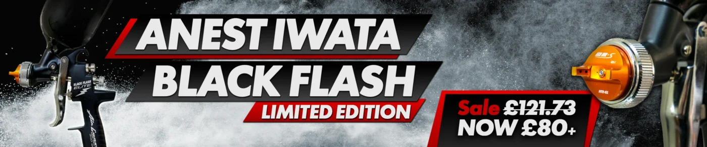 Black Flash Iwata Jawel Paints