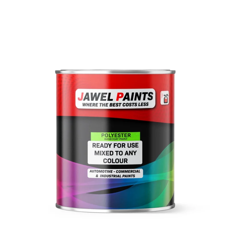 1Litre Polyester Basecoat Ready For Use Mixed Colour