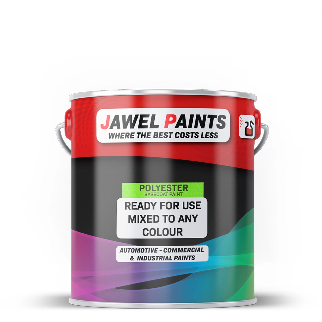 2.5Litre Polyester Basecoat Ready For Use Mixed Colour