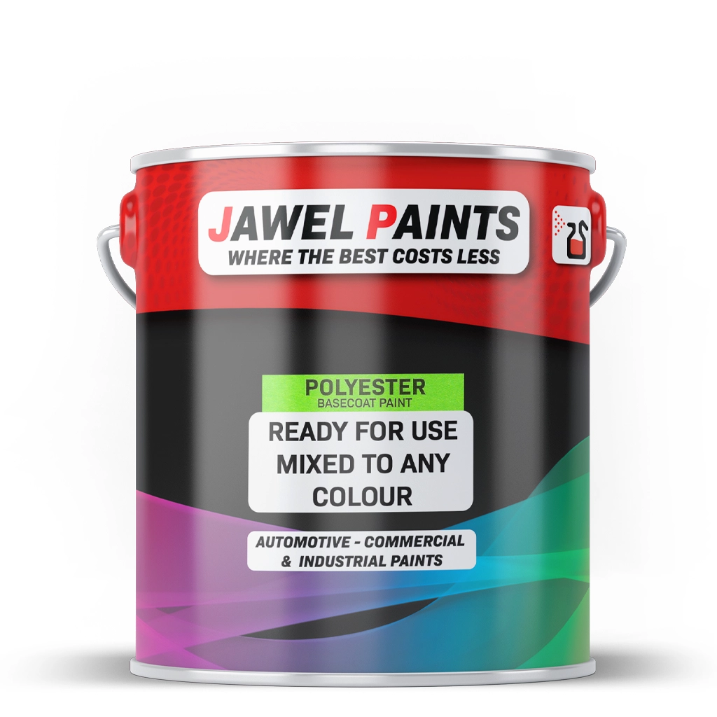 5Litre Polyester Basecoat Ready For Use Mixed Colour